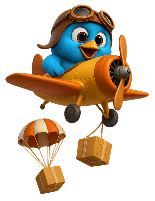 Larry in Plane